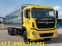Bán xe oto Xe tải Trên 10 tấn 2022 - Bán xe tải DongFeng 3 chân C270 thùng 9m5 giá tốt, hỗ trợ vay vốn cao