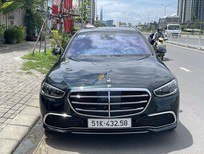 Bán xe oto Mercedes-Benz S 450L 2022 - Màu xanh ngọc, nội thất kem