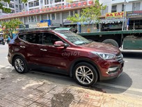 Cần bán Hyundai Santa Fe 2018 - Xe Hyunhdai Santa fe 2018 màu đỏ mận, 7 chỗ