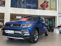 Volkswagen T-Cross Luxury 2023 - màu xanh, nhập khẩu nguyên chiếc, tặng phí trước bạ, voucher phụ kiện 300 triệu + 0% lãi suất