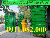 Cần bán Audi Audi khác 2023 - Thùng rác nhựa công nghiệp sài gòn giá ưu đãi- thùng rác 120l 240l 660l giá rẻ- lh 0911082000