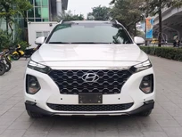 Hyundai Santa Fe 2.2 Premium 2020 - Cần bán lại xe Hyundai Santa Fe 2.2 Premium 2020, màu trắng, biển Hà Nội