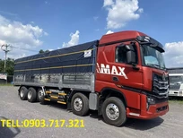 Xe tải Trên 10 tấn 2023 - Bán xe tải Howo Max 5 chân thùng dài 9m7 nhập khẩu 2023, giá tốt, giao ngay