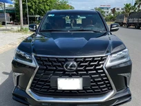 Bán xe oto Lexus LX 570 2021 - Bán xe Lexus LX570 Super Sport Trung Đông xịn model 2021 màu Đen nội thất nâu da bò