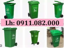 Cần bán Audi Audi khác 2024 -  Thùng rác nhựa giá tốt- lh 0911082000- thùng rác 120l 240 nắp kín màu xanh 