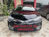 Bán Toyota Corolla altis 2018 - Bán Altis 1.8E sx 2018 xe cực đẹp một chủ từ đầu