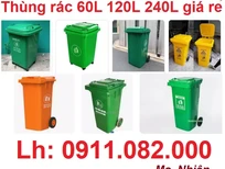 Bán xe oto Audi Audi khác 2024 -  Giảm 20% giá thùng rác nhựa, thùng rác 60l 120l 240l- hàng nhập khẩu mới 100% giá chuẩn- lh 0911082000