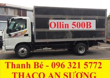 Thaco OLLIN 2017 - Gía xe tải Trường Hải Ollin 500B tải trọng 5 tấn, đời 2017, hỗ trợ trả góp 75%