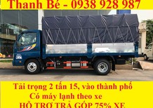 Thaco OLLIN 2017 - Cần bán xe Thaco Ollin 360 - 2.15 tấn thùng mui bạt, bửng cao 700mm, thùng dài 4.25 m