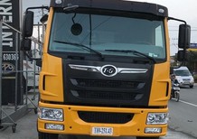 Xe tải 5 tấn - dưới 10 tấn 2016 - Bán xe ben DongFeng 8T75 máy FAW công nghệ Mỹ màu xanh lá. Xe ben DongFeng 8.75 tấn