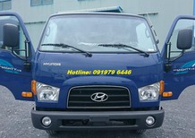 Hyundai Mighty 110SP  2023 - Cần bán xe Hyundai Mighty thùng bạt-7T  màu xanh lam, giao ngay