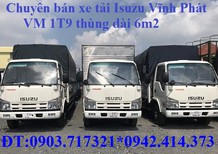Isuzu VM 2018 - Bán xe tải VM 1T9 thùng dài 6m2. Gía bán xe tải Isuzu VM 1T9 / Isuzu VM NK490SL4