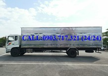JRD 2019 - Xe tải DongFeng 7t5 thùng dài 9m7. Xe tải DongFeng B180 thùng kín dài 9m7