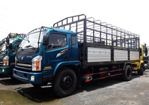 Xe tải 5 tấn - dưới 10 tấn 2016 - Bán xe tải Chiến Thắng 7T2 ga cơ màu xanh thùng dài 6m7