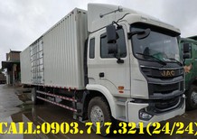 Xe tải 5 tấn - dưới 10 tấn 2020 - Giá bán trả góp xe tải Jac A5 (7 tấn) thùng kín dài 9m5
