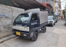 Suzuki Super Carry Truck 2014 - Bán xe tải suzuki 5 tạ cũ thùng bạt đời 2014 màu xanh tại Hải Phòng 090.605.3322