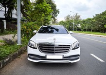 Mercedes-Benz CLS 500 2019 - Mercedes S450L 2019 cũ, màu trắng, bao check hãng
