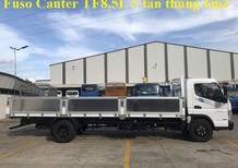 Mitsubishi Canter TF8.5L 2022 - Bán Mitsubishi Canter TF8.5L 2022, màu xanh , nhập khẩu, thùng dài 6m2 