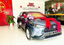 Toyota Corolla Cross 2022 - Sẵn xe - Giao ngay, hỗ trợ thủ tục nhanh chóng, quà tặng, phụ kiện, giảm tiền, tổng ưu đãi 40tr