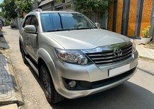 Toyota Fortuner 2.7V AT 2016 - Bán XE TOYOTA FORTUNER 2016 màu xám bạc 2.7V AT xe gia sử dụng 1 chủ từ đầu xe đẹp xe bao test thoai mái