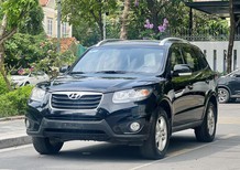 Hyundai Santa Fe 2.4AT 4x4 2010 - Bán ô tô Hyundai Santa Fe 2.4AT 4x4  2010, màu đen, 7 chỗ
