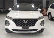Hyundai Santa Fe 2.2 dầu cao cấp 2020 - Cần bán gấp Hyundai Santa Fe 2.2 dầu cao cấp 2020, màu trắng xe đẹp giá iêu