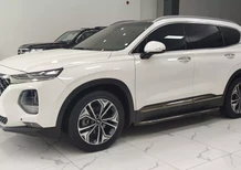 Hyundai Santa Fe 2.2 dầu cao cấp 2020 - Xe Hyundai Santa Fe 2.2 dầu cao cấp 2020, màu trắng, giá tốt có thương lượng