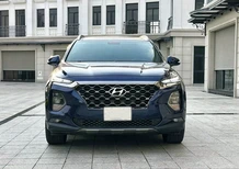 Hyundai Santa Fe 2.4L 4X4 Premium 2020 - Xe Hyundai Santa Fe 2.4L 4X4 Premium 2020, màu xanh lam, nhập khẩu chính hãng