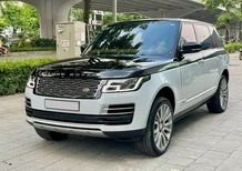 LandRover Range rover SV Autobiography 2021 - Bán xe Rangerover SV Autobiography LWB 3.0I6 Màu Trắng nóc Đen nội thất nâu da bò