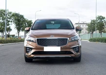 Kia Sedona 2.2 DAT Luxury 2021 - Cần bán gấp Kia Sedona 2.2 DAT Luxury 2021, màu nâu