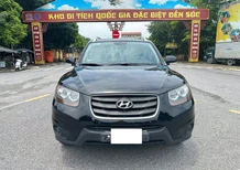 Hyundai Santa Fe SLX 2010 - Cần bán Hyundai Santa Fe SLX 2010, màu đen, nhập khẩu nguyên chiếc giá cạnh tranh