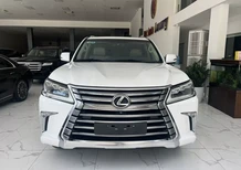 Lexus LX 570 2016 - Bán xe Lexus LX570 sản xuất năm 2016 xe đăng ký cá nhân, màu trắng nội thất kem,