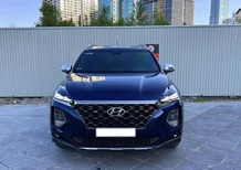 Hyundai Santa Fe Premium Full dầu 4x4 2020 - Bán xe Hyundai Santa Fe Premium Full dầu 4x4 2020, màu xanh lam, nhập khẩu nguyên chiếc