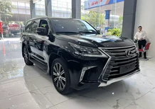 Lexus LX 570 2020 - Cần bán l Lexus LX 570 sản xuất 2020, màu đen nội thất nâu xe rất mới 