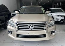 Lexus LX 570 2012 - Em đang có chiếc Lexus LX570 màu vàng cát bản xuất Mỹ , xe sản xuất năm 2012 xe còn nguyên bản