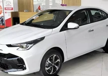 Toyota Vios 1.5G 2024 - Toyota 1.5G 2024, màu trắng giảm 100% lệ phí trước bạ