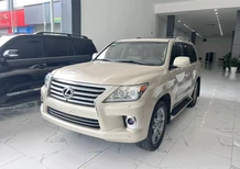 Lexus LX 570 Mỹ  2012 - Em bán xe Lexus LX570 xuất Mỹ, xe sản xuất năm 2012 màu vàng cát.