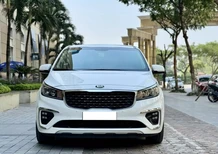 Kia Sedona Luxury Full dầu 2021 - Cần bán gấp Kia Sedona Luxury Full dầu 2021, màu trắng