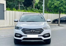 Hyundai Santa Fe 2.2D Full dầu 4WD 2019 - Xe Hyundai Santa Fe 2.2D Full dầu 4WD 2019, màu trắng giá cạnh tranh