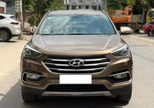 Hyundai Santa Fe 2.4L xăng tiêu chuẩn 2018 - Bán Hyundai Santa Fe 2.4L xăng tiêu chuẩn 2018, màu nâu