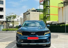 Kia Sorento Signature AWD 2.5 Full xăng 2023 - Xe Kia Sorento Signature AWD 2.5 Full xăng 2023, màu xanh lam