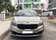 Kia Sedona GATH full xăng 2017 - Bán xe Kia Sedona GATH full xăng 2017, màu vàng