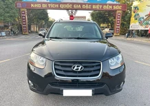 Hyundai Santa Fe SLX 2009 - Bán Hyundai Santa Fe SLX 2009, màu đen, nhập khẩu nguyên chiếc