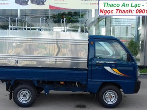 Xe tải THACO TOWNER 800  Thùng mui bạt  Xe tải 900 kg  THACO Bình Triệu