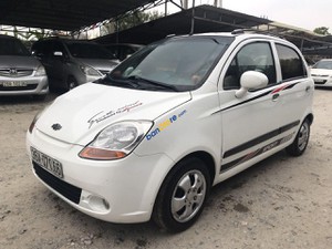 Cần bán gấp Chevrolet Spark 2008 màu trắng