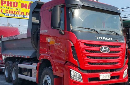 Xe tải Xe tải khác 2015 - Đại lý bán xe ben tự đổ Hyundai Xcient, 3 chân 13 tấn 10 khối, nơi bán xe tải tự đổ Hyundai