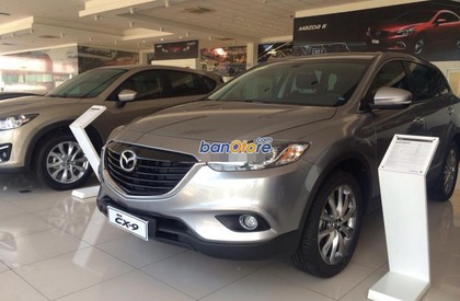 Mazda CX 9 2015 - Cần bán xe ô tô Mazda CX 9 đời 2015, màu bạc, nhập khẩu nguyên chiếc