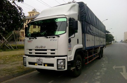 Isuzu FVR 2016 - Bán xe tải Isuzu 3 chân 15 tấn thùng 9.3m FVM34W 2016