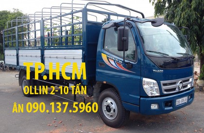 Thaco OLLIN 700B 2016 - TP. HCM, Thaco Ollin 700 xe 7 tấn sản xuất mới, màu xanh lam, giá tốt