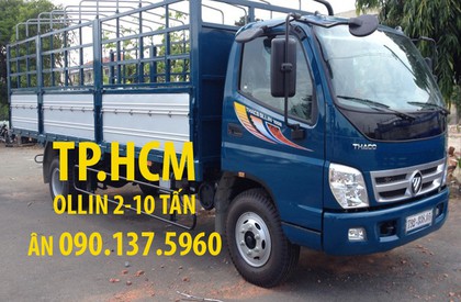 Thaco OLLIN 700C 2016 - TP. HCM, Thaco Ollin 700C 7 tấn sản xuất mới, màu xanh lam, xe nhập, giá chỉ 451 triệu
